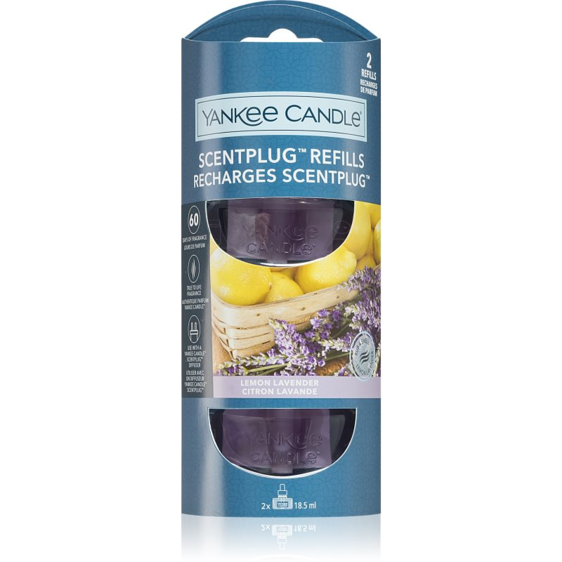 Yankee Candle Lemon Lavender Refill náplň do elektrického difuzéru 2x18,5 ml