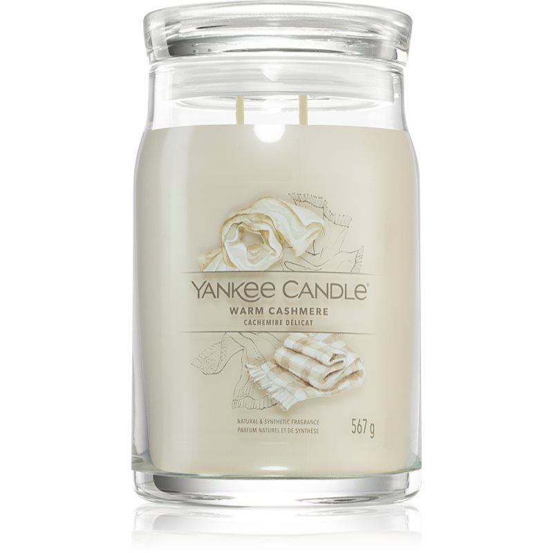 Yankee Candle Warm Cashmere vonná svíčka 567 g