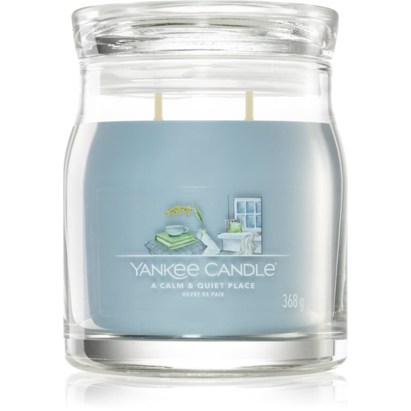 Yankee Candle A Calm & Quiet Place vonná svíčka Signature 368 g
