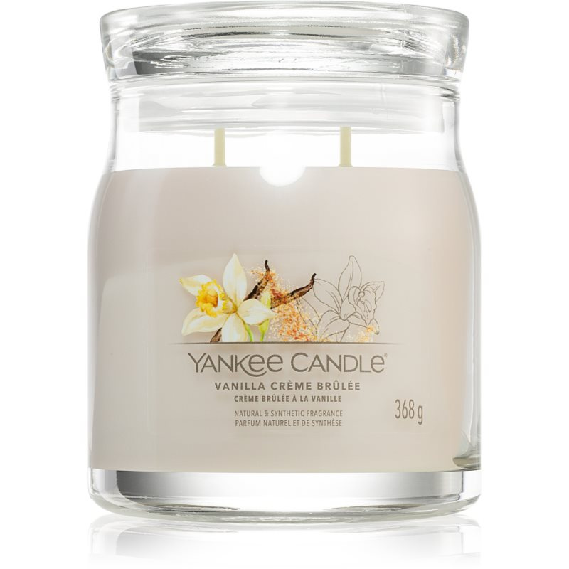 Yankee Candle Vanilla Crème Brûlée vonná svíčka 368 g