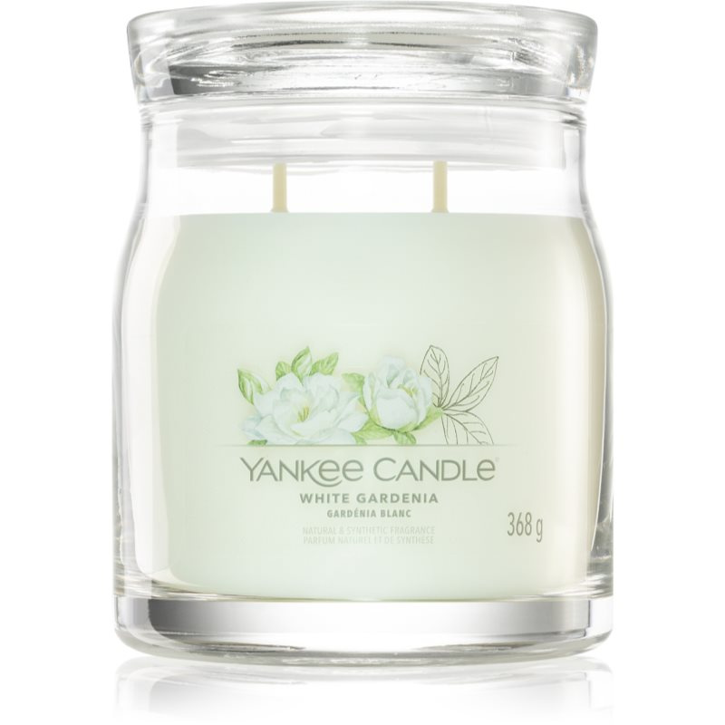Yankee Candle White Gardenia vonná svíčka Signature 368 g