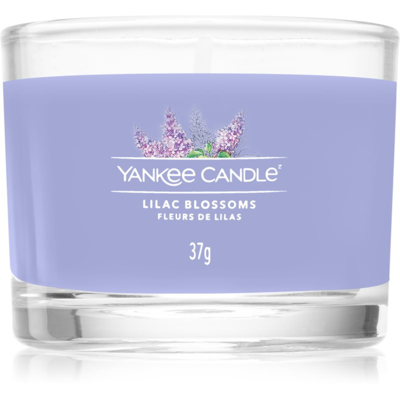 Yankee Candle Lilac Blossoms votivní svíčka Signature 37 g