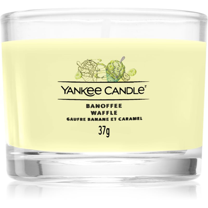 Yankee Candle Banoffee Waffle votivní svíčka 37 g