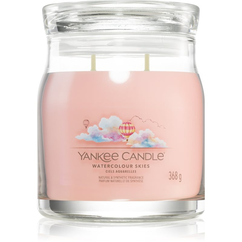 Yankee Candle Watercolour Skies vonná svíčka Signature 368 g