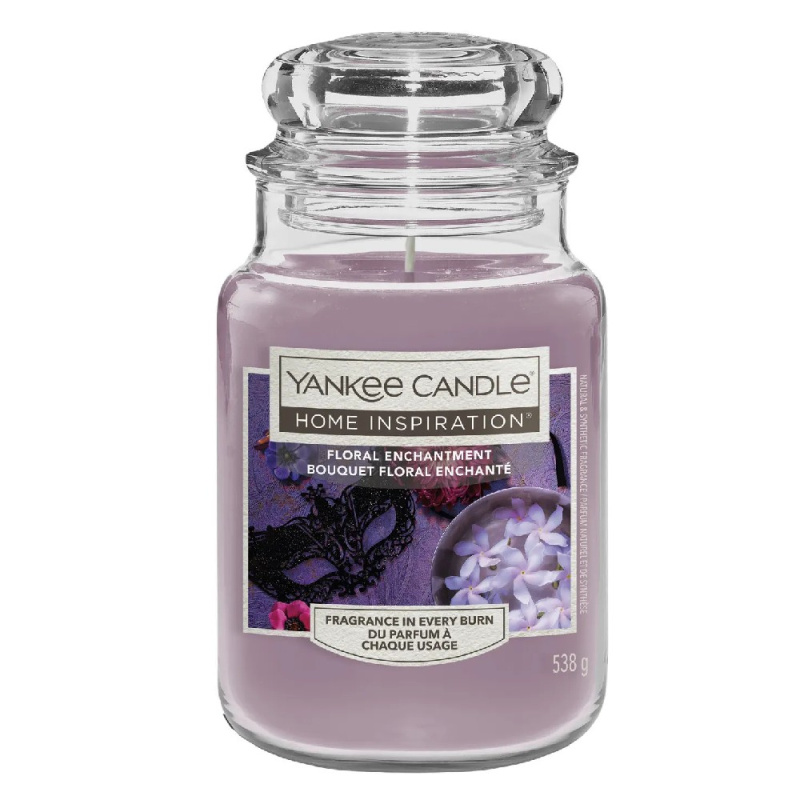 Yankee Candle Aromatická svíčka Home Inspiration Floral Enchantment 538 g