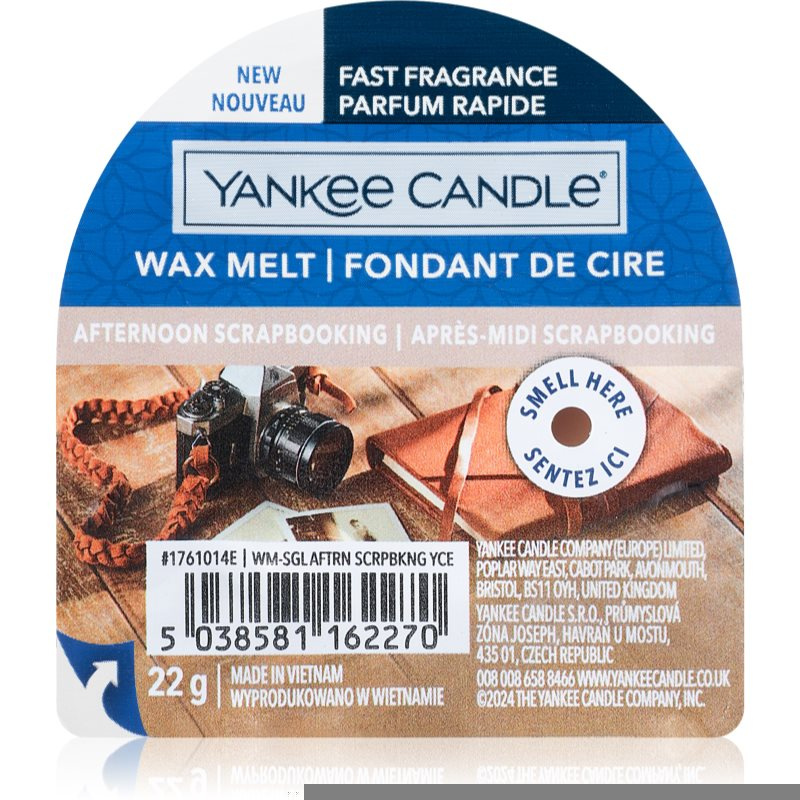 Yankee Candle Afternoon Scrapbooking vosk do aromalampy 22 g