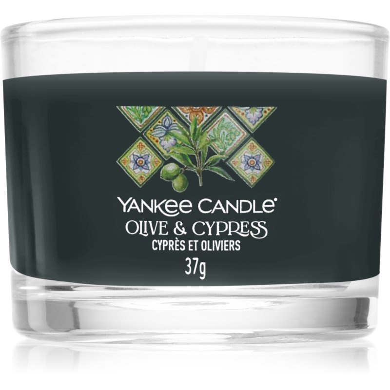 Yankee Candle Olive & Cypress votivní svíčka 37 g