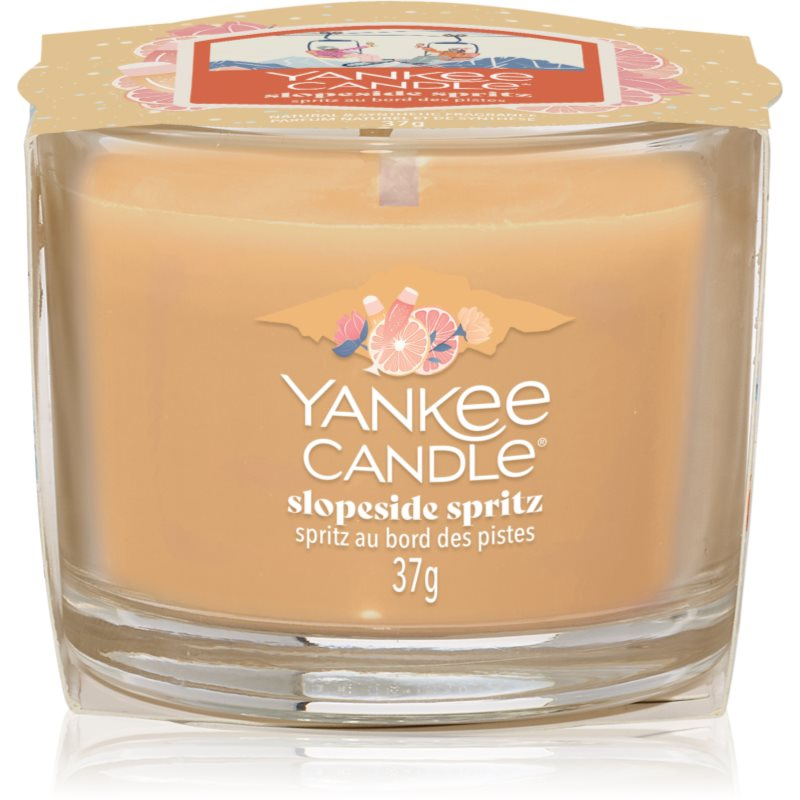 Yankee Candle Slopeside Spritz votivní svíčka glass 37 g