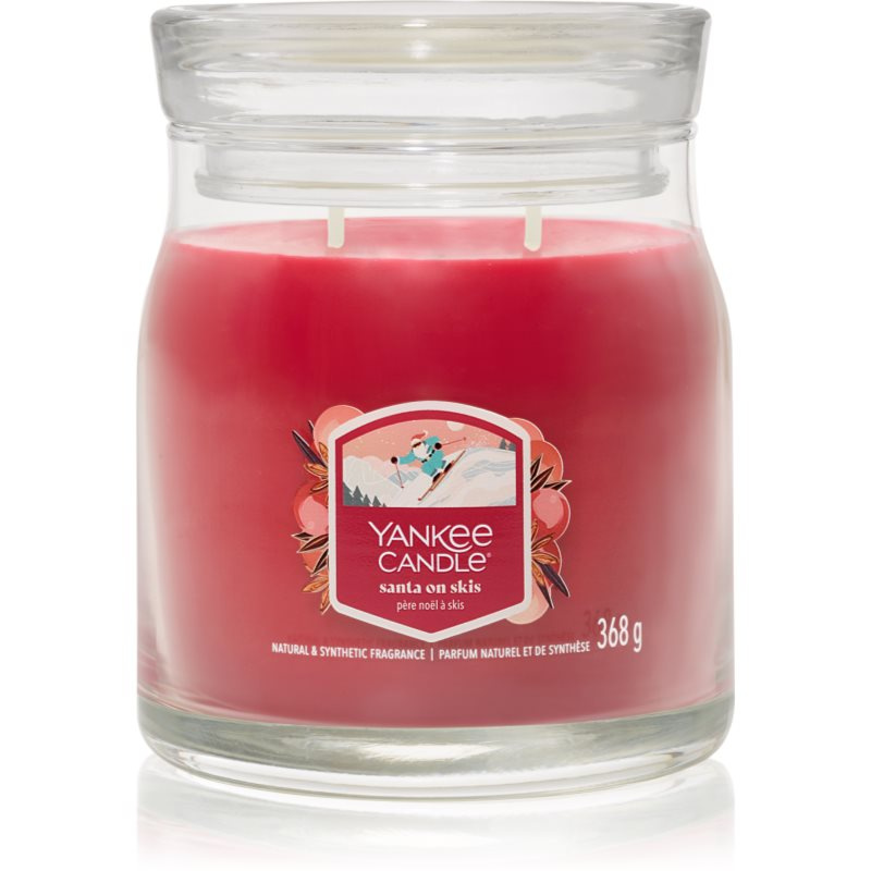 Yankee Candle Santa On Skis vonná svíčka Signature 368 g