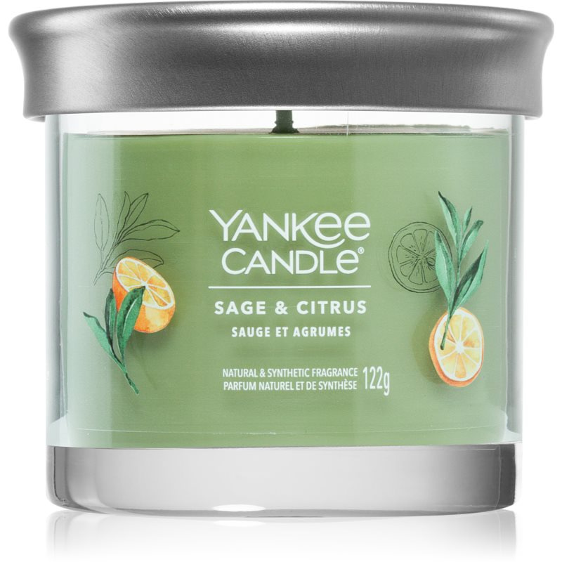 Yankee Candle Sage & Citrus vonná svíčka 122 g