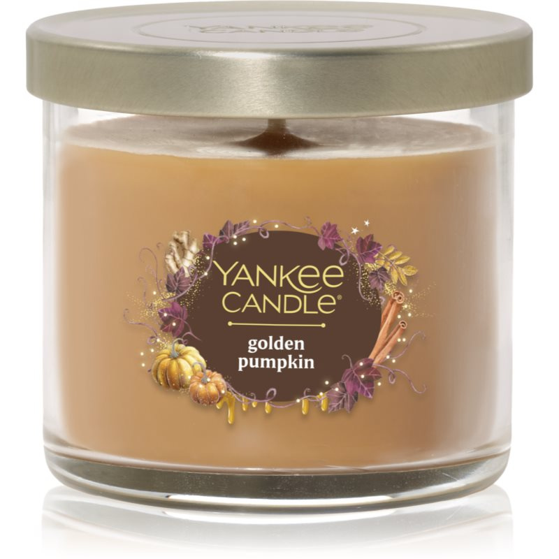 Yankee Candle Signature Golden Pumpkin vonná svíčka