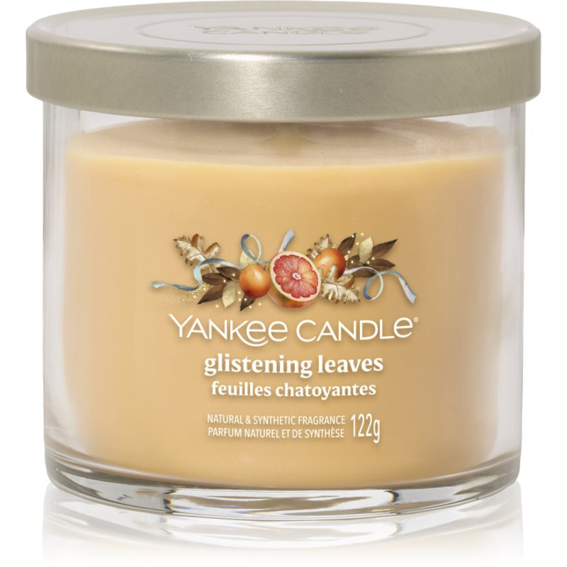 Yankee Candle Signature Glistening Leaves vonná svíčka