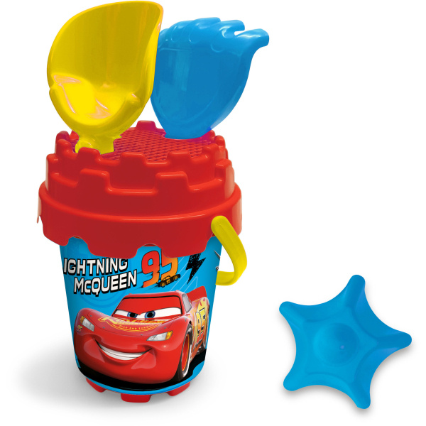 Sada na písek Cars set s bábovičkou
