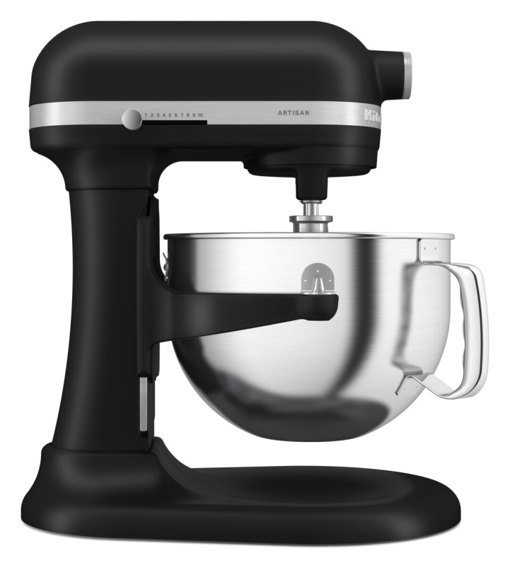 KitchenAid Kuchyňský robot Artisan 5KSM60SPX, se zvedací mísou 5,6 l, matná černá 5KSM60SPXEBM