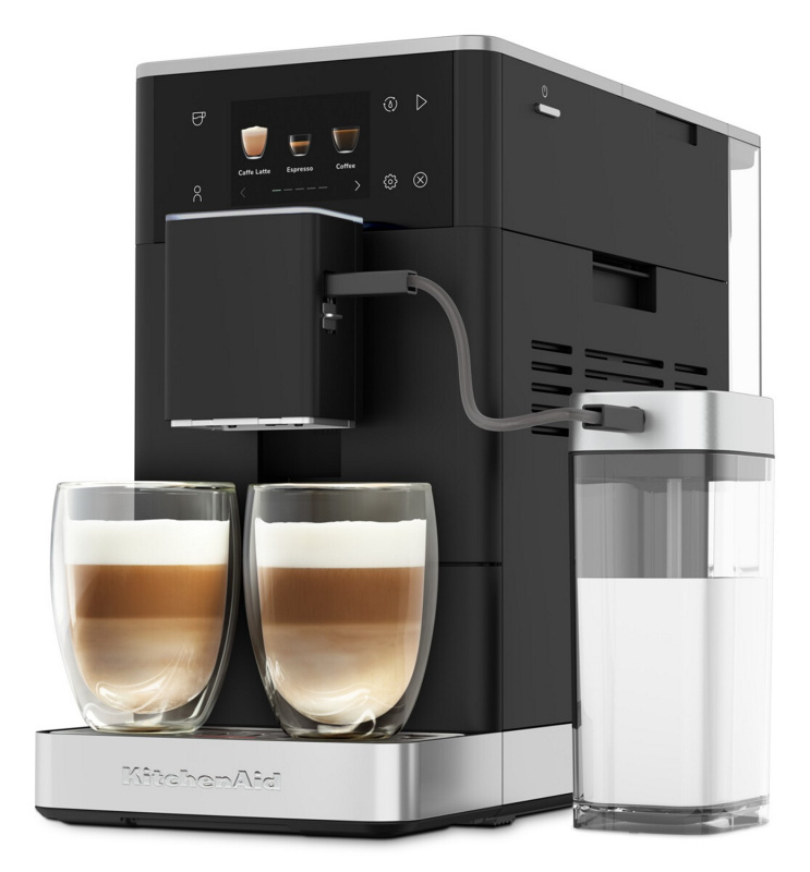 KitchenAid KitchenAid Plně automatický kávovar KF4 s funkcí ledové kávy, matná černá 5KES8454EBM