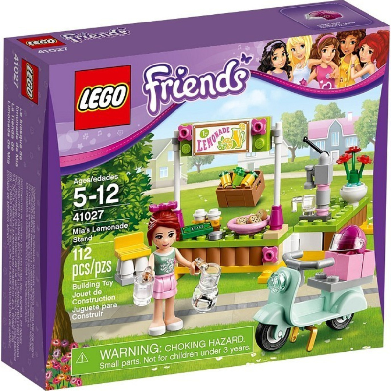 Lego® friends 41027 mia a stánek s limonádou