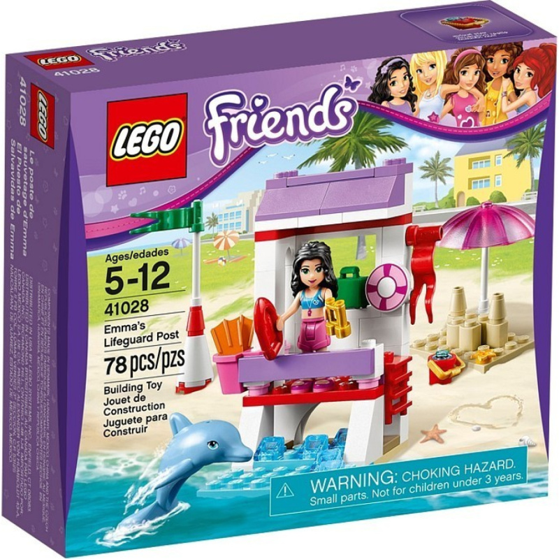 Lego® friends 41028 ema a věž pobřežní hlídky