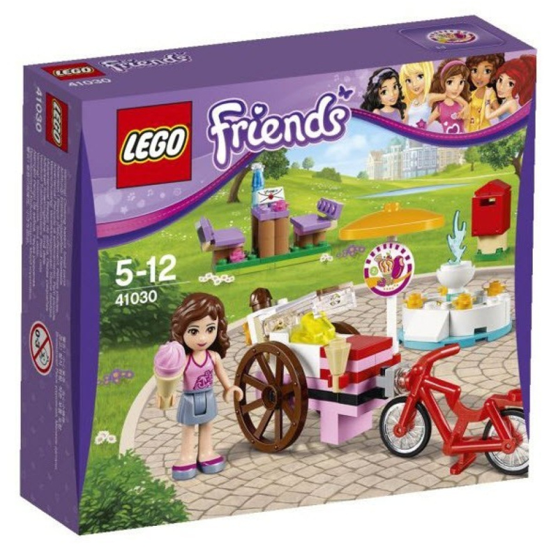 Lego® friends 41030 olivia a zmrzlinářské kolo