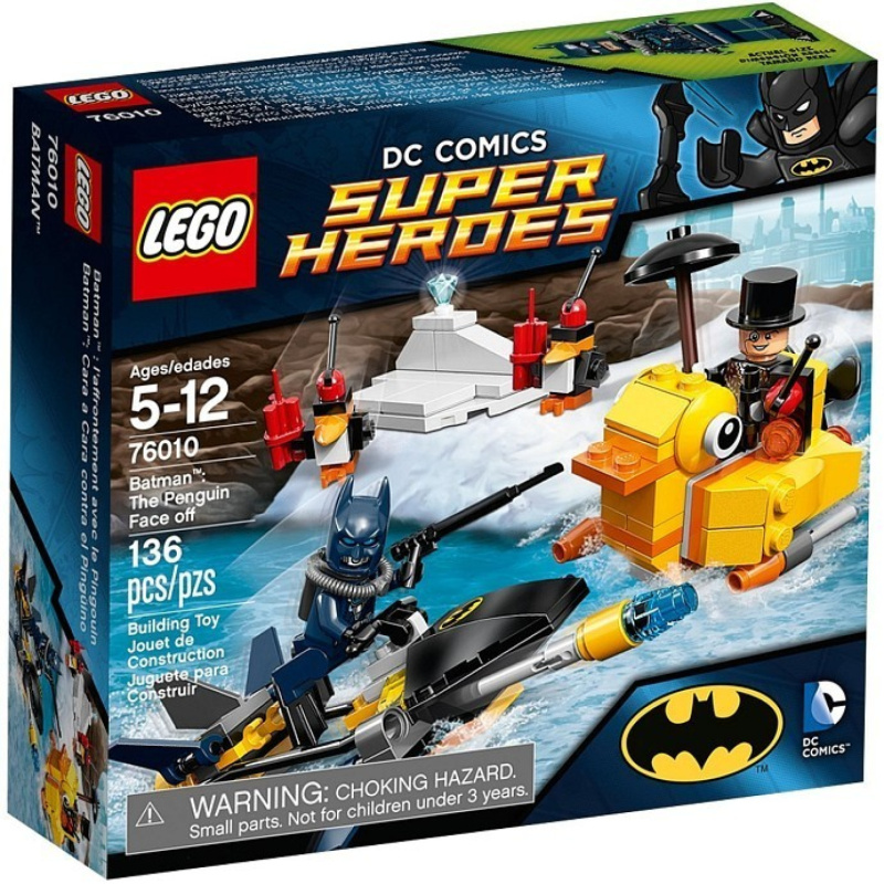 Lego® super heroes 76010 batman: souboj s tučňákem