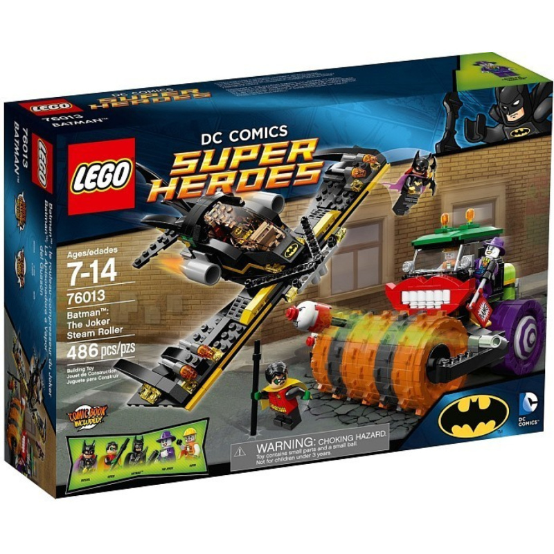 Lego® super heroes 76013 batman: jokerův parní válec