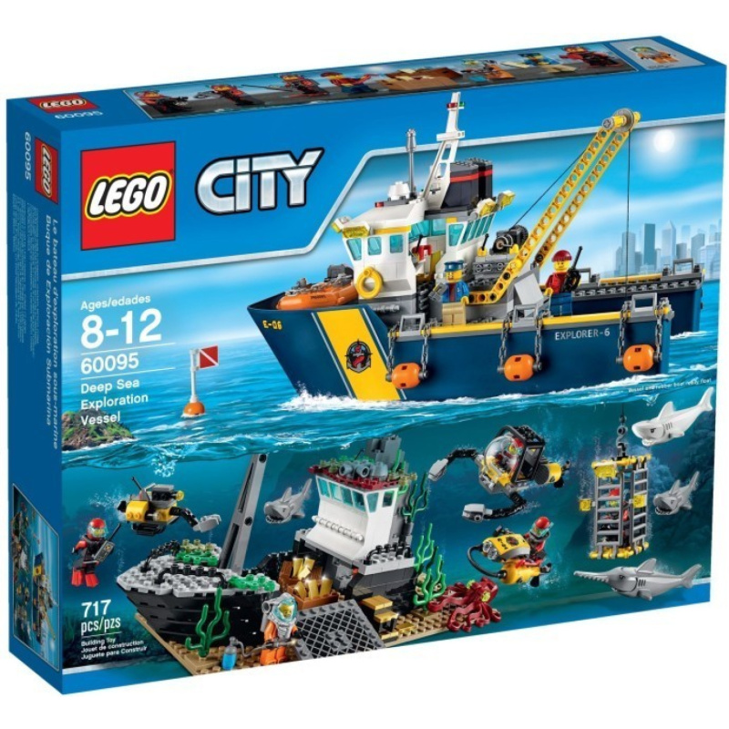Lego® city 60095 plavidlo pro hlubinný mořský výzkum