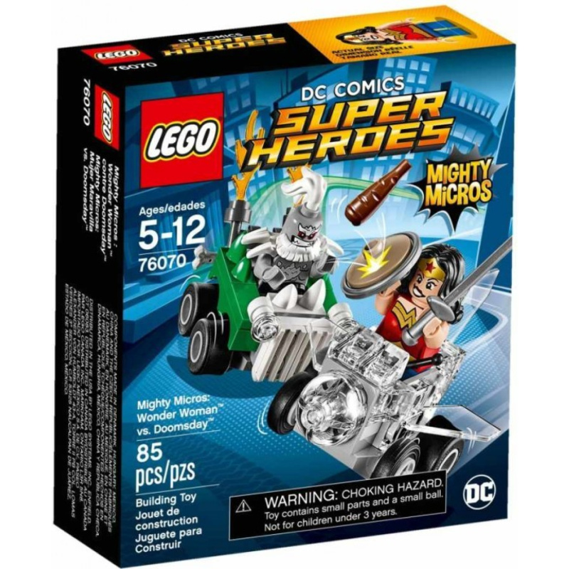 Lego® super heroes 76070 mighty micros: wonder woman™ vs. doomsday™
