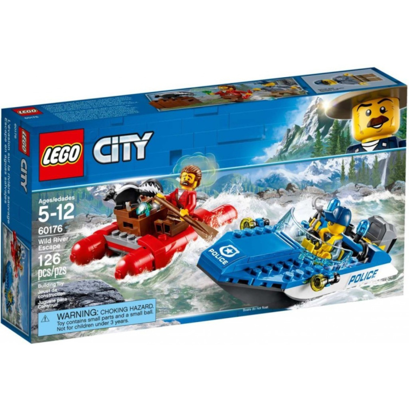 Lego® city 60176 útěk na divoké řece