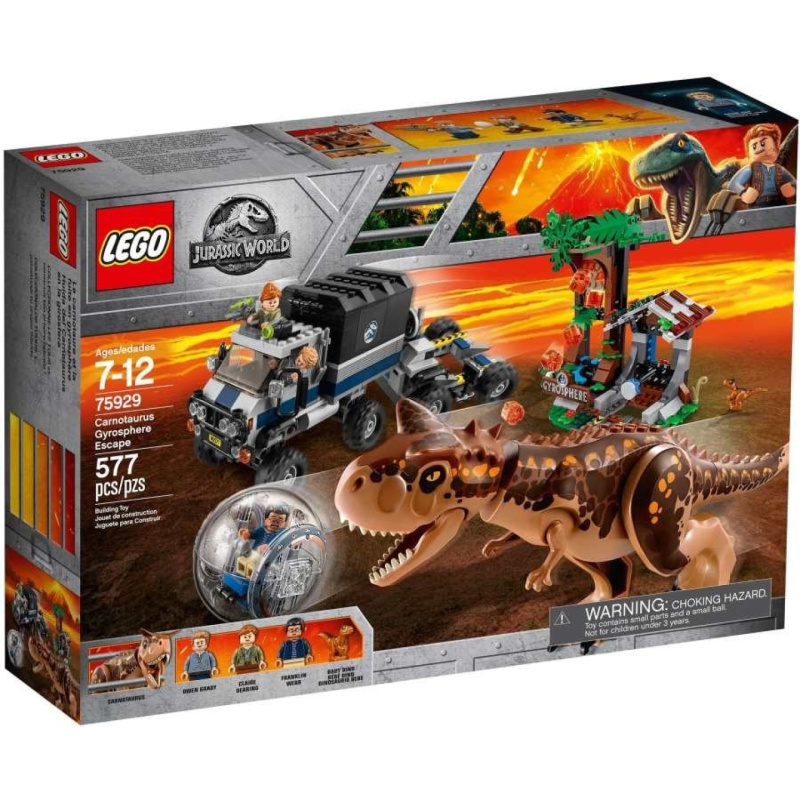 Lego® jurassic world 75929 útěk carnotaura z gyrosféry