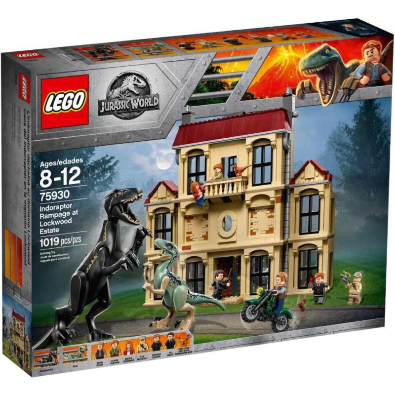 Lego® jurassic world 75930 řádění indoraptora v lockwoodově sídle