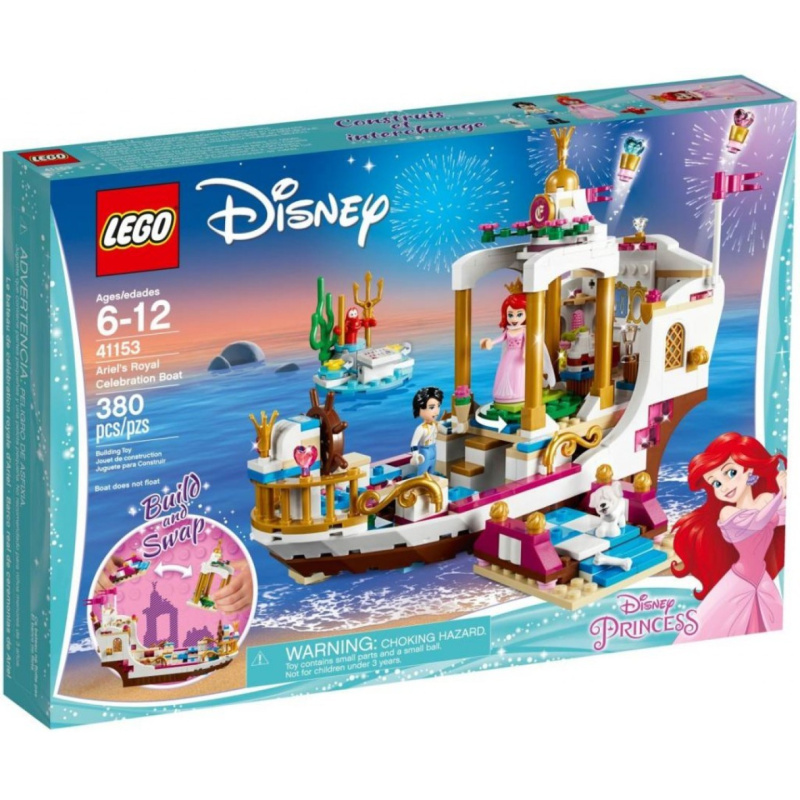 Lego® disney 41153 arielin královský člun na oslavy