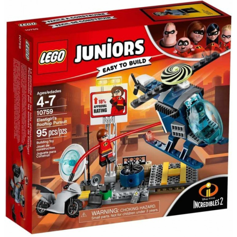 Lego® super heroes 10759 elastižena: pronásledování na střeše