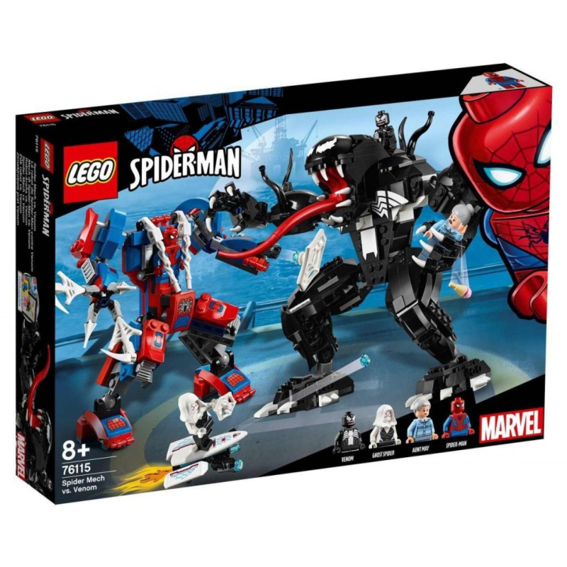 Lego® super heroes 76115 spider mech vs. venom