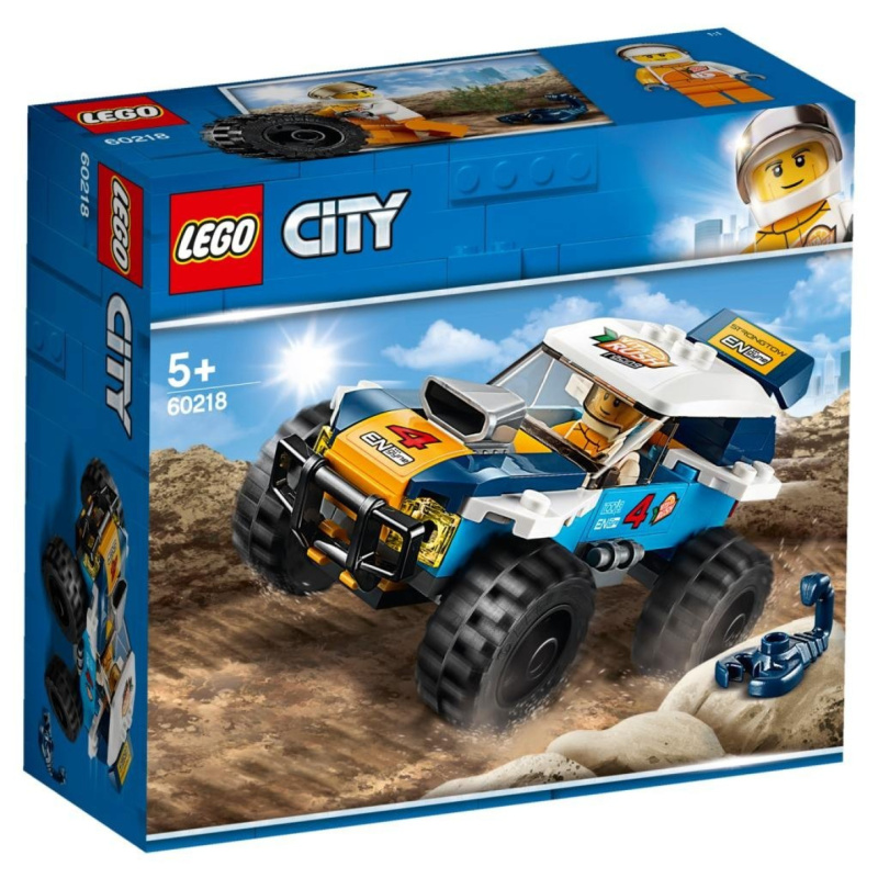 Lego® city 60218 pouštní rally závoďák