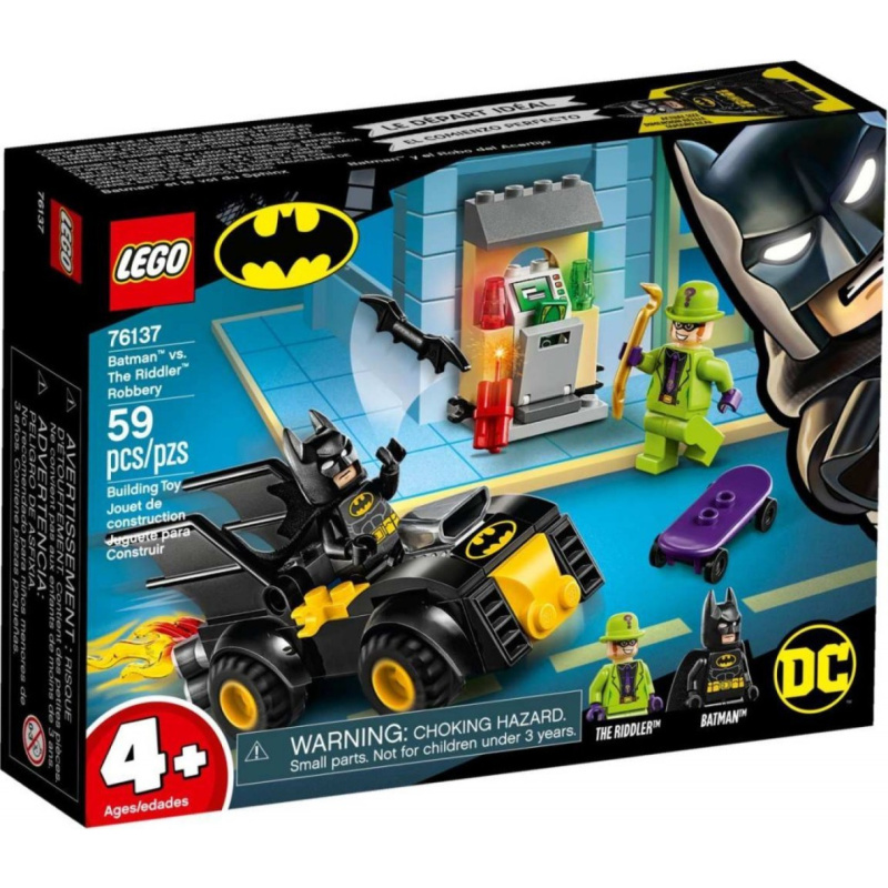Lego® super heroes 76137 batman™ vs. hádankář™ a loupež
