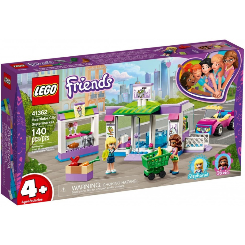Lego® friends 41362 supermarket v městečku heartlake