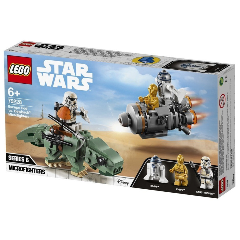 Lego® star wars 75228 únikový modul vs. dewback