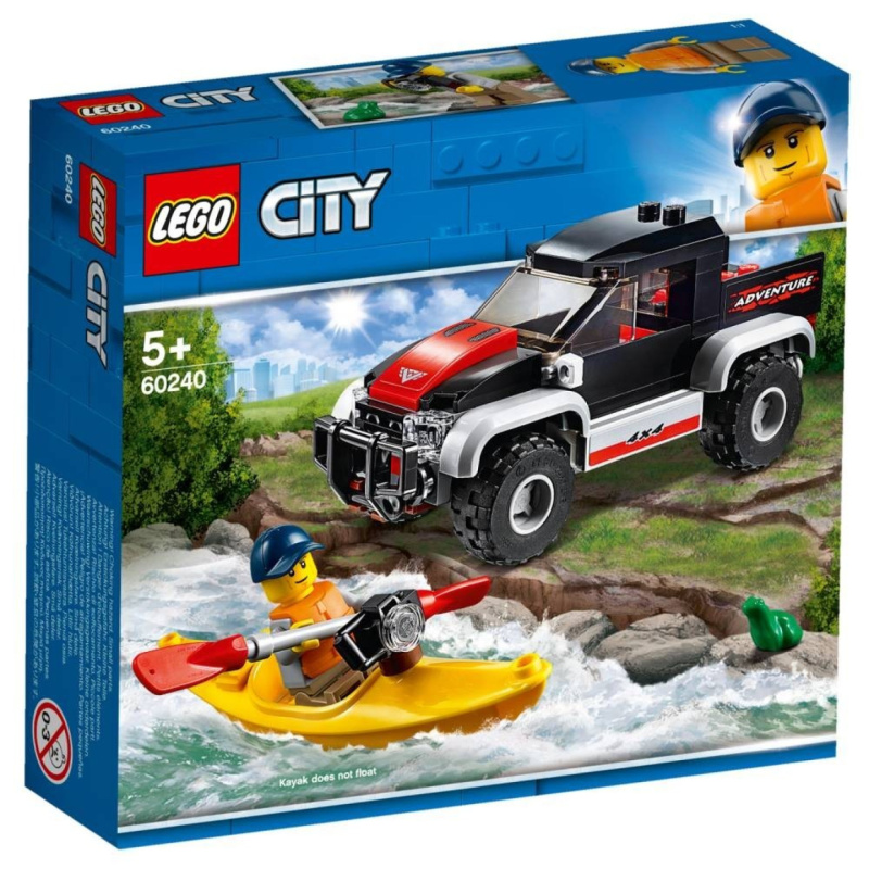 Lego® city 60240 dobrodružství na kajaku