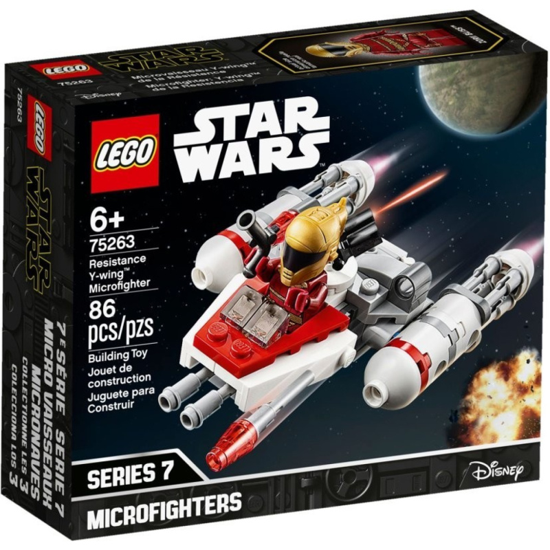 Lego® star wars 75263 mikrostíhačka odboje y-wing™