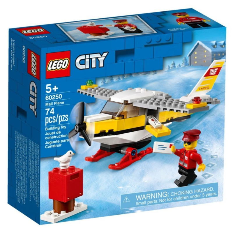 Lego® city 60250 poštovní letadlo