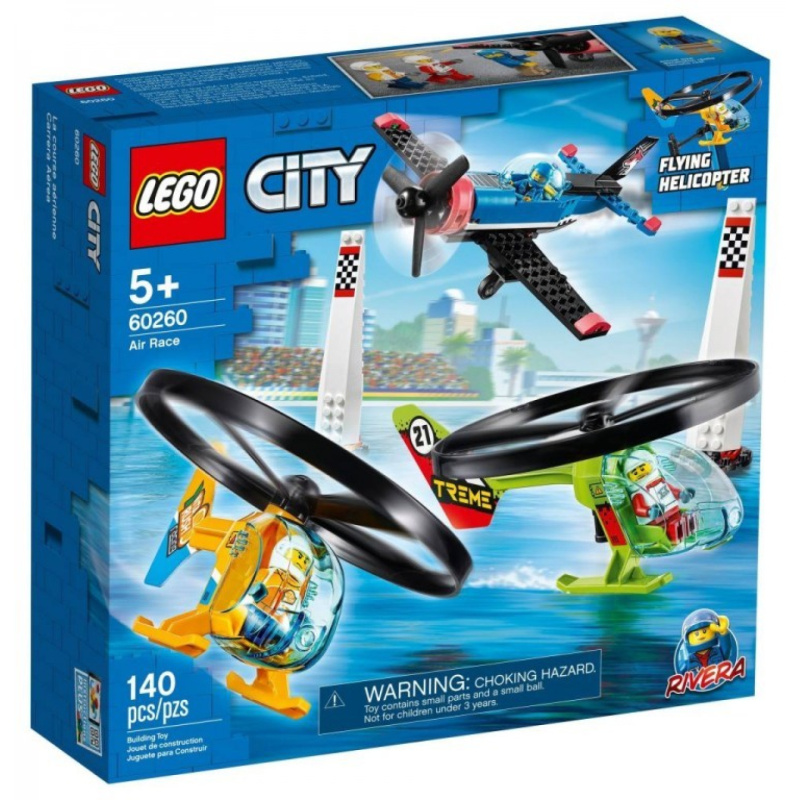 Lego® city 60260 závod ve vzduchu