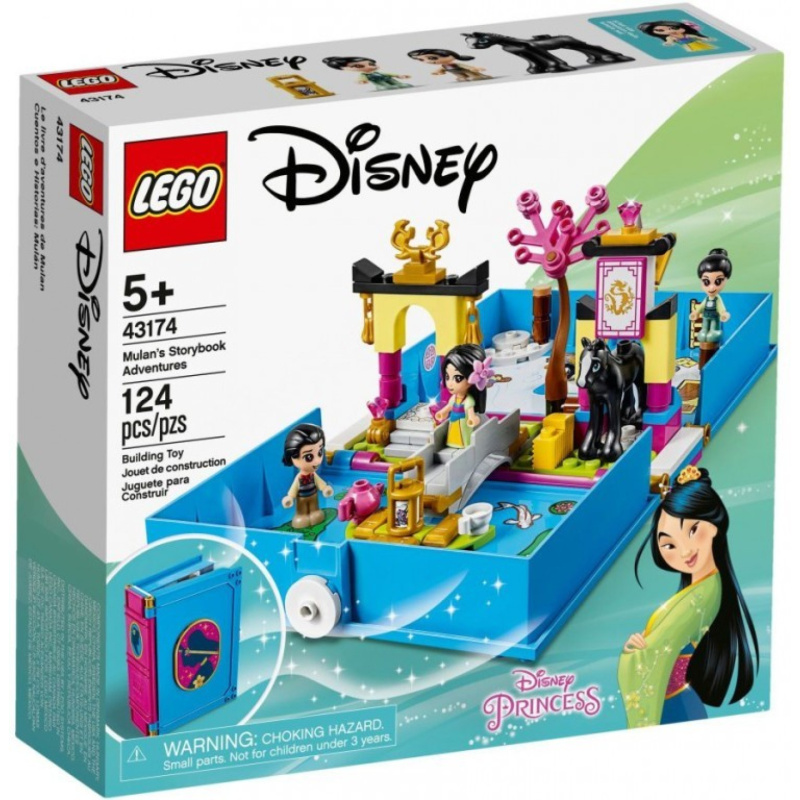 Lego® disney 43174 mulan a její pohádková kniha dobrodružství