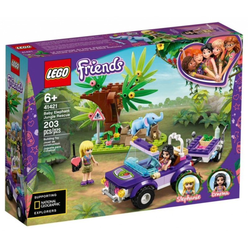 Lego® friends 41421 záchrana slůněte v džungli