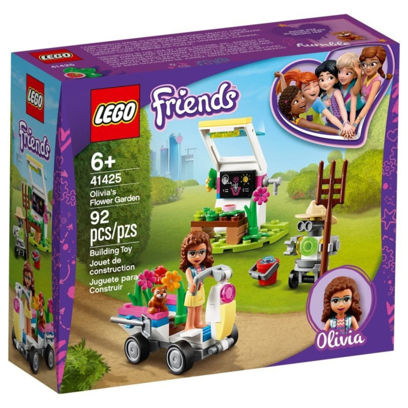 Lego® friends 41425 olivie a její květinová zahrada