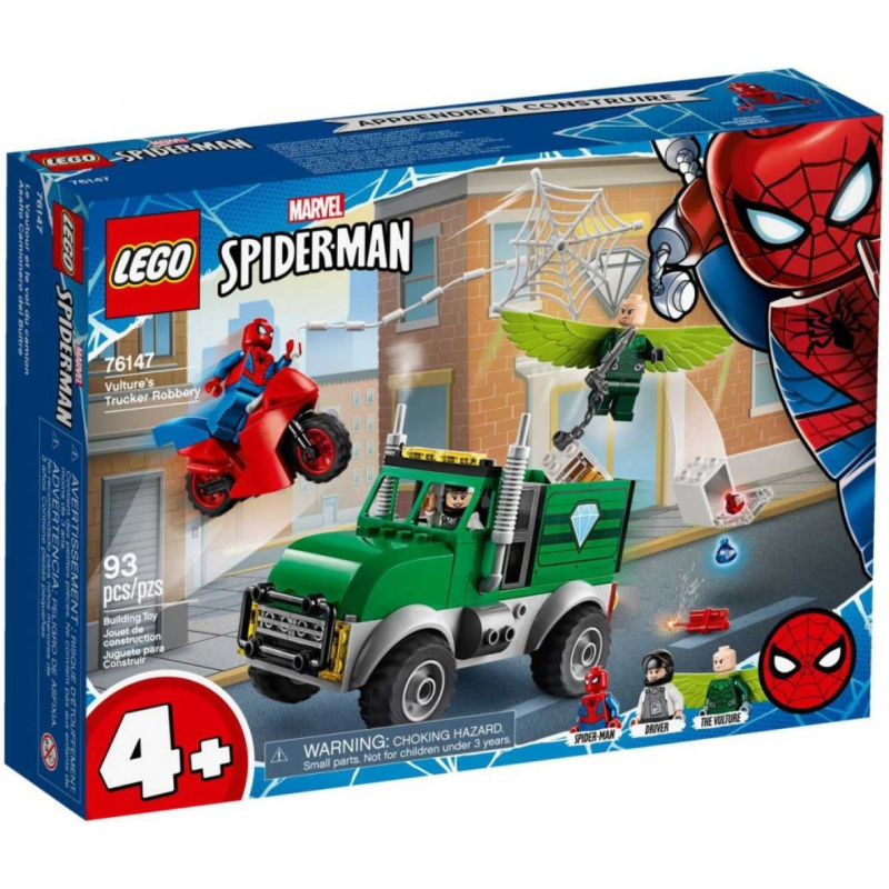 Lego® super heroes 76147 vulture a přepadení kamionu