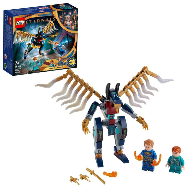 Lego® super heroes 76145 letecký útok eternalů
