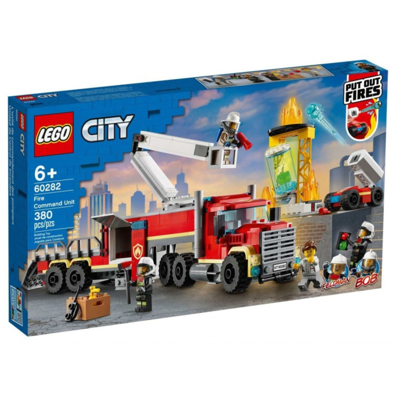 Lego® city 60282 velitelská jednotka hasičů