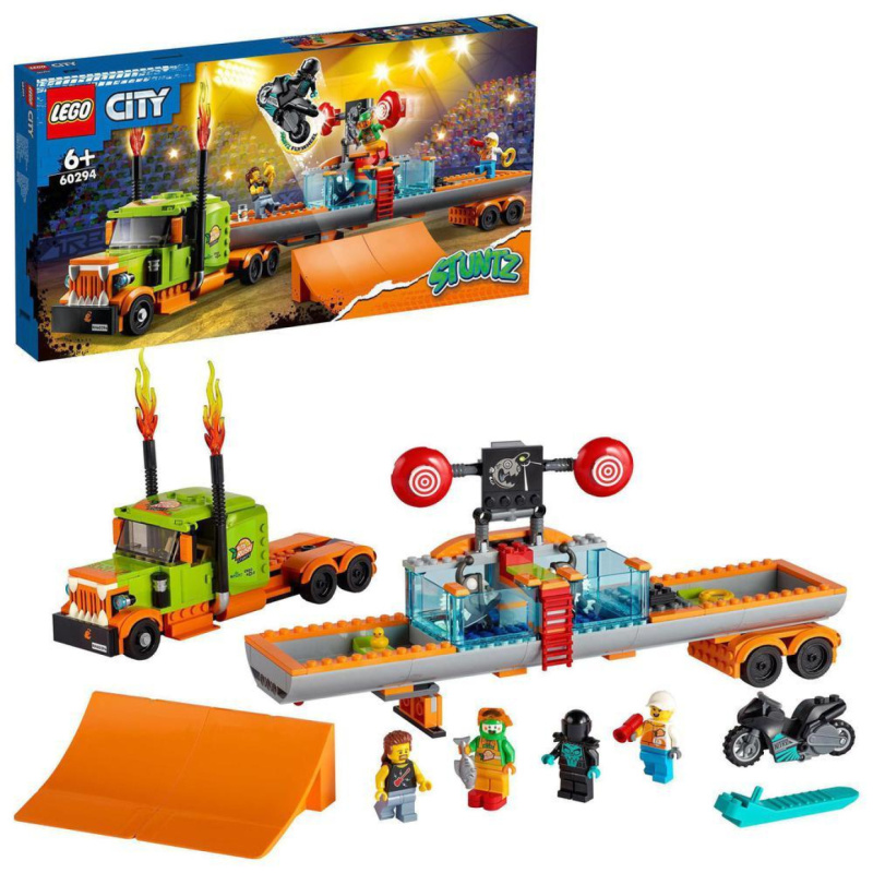 Lego® city 60294 kaskadérský kamión
