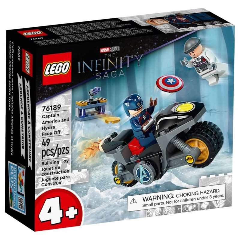 Lego® super heroes 76189 captain america vs. hydra