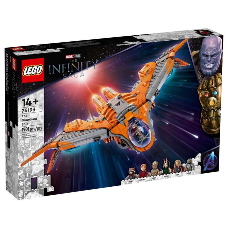 Lego® super heroes 76193 loď strážců