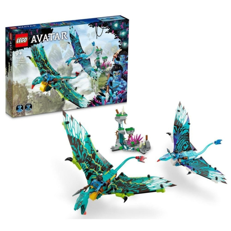 Lego® avatar 75572 jake a neytiri: první let na banshee
